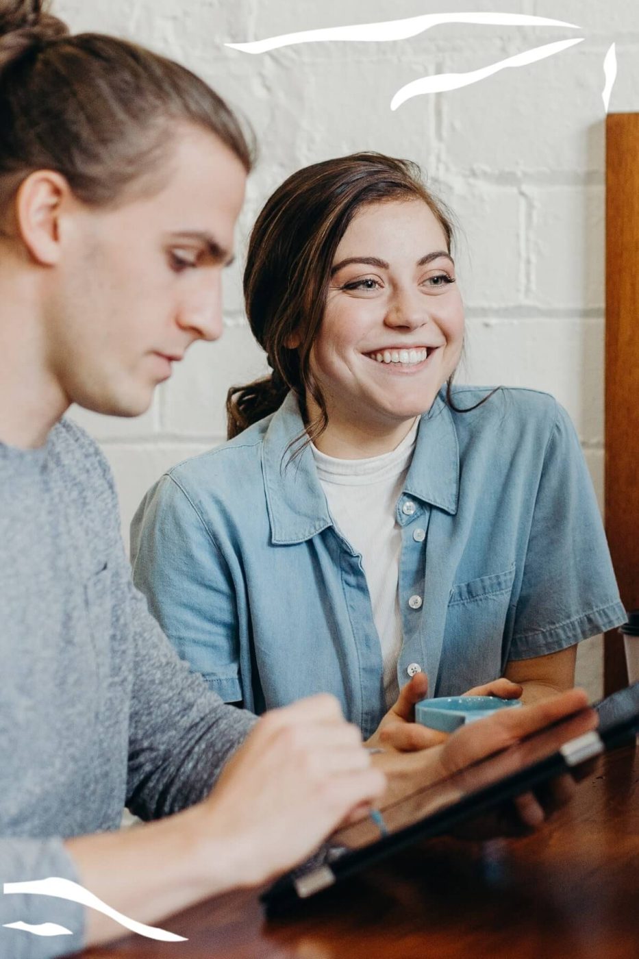 Young Ads Stock Image