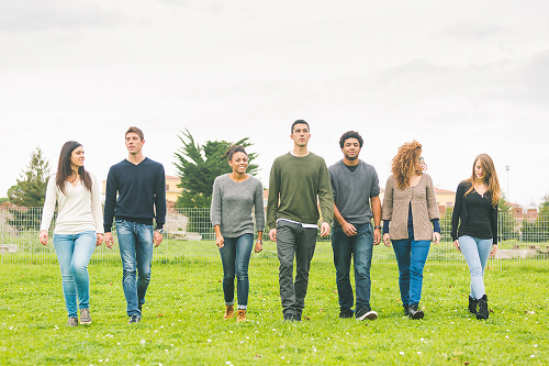 multiethnic group of friends at park 2025 01 10 03 20 30 utc 1